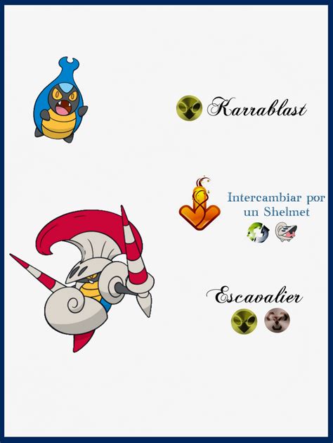 what does karrablast evolve into.